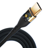 KABEL 3MK HYPER SILICONE CABLE USB C DO USB C 2M 100W BLACK CZARNY