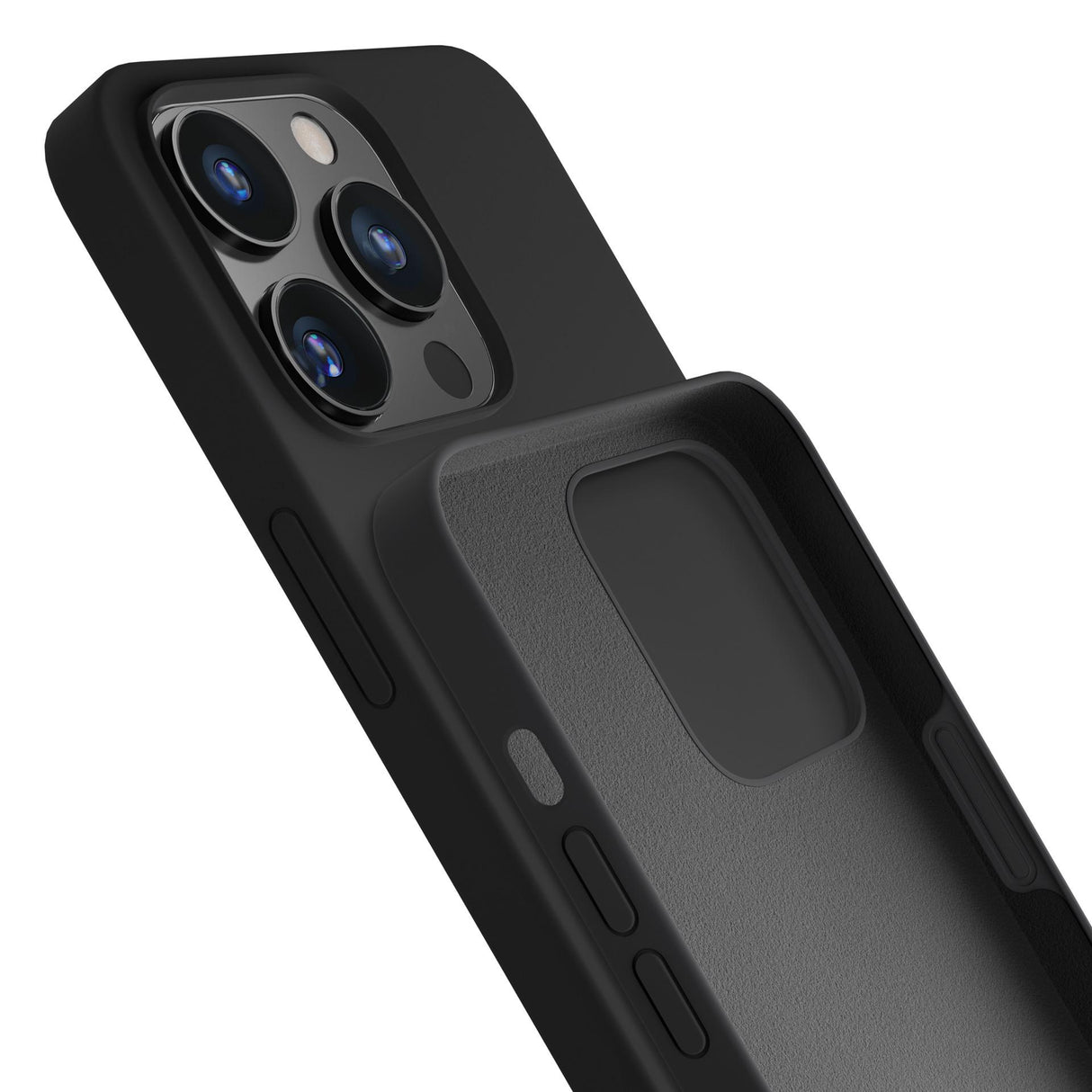 ETUI APPLE IPHONE 16 PRO - 3MK SILICONE CASE CZARNE