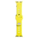 PASEK SILIKONOWY 42/44/45/46/49 MM 3MK SILICONE WATCH STRAP FOR APPLE ŻÓŁTY