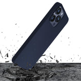 ETUI APPLE IPHONE 16 PRO MAX - 3MK SILICONE CASE DARK NAVY GRANATOWE