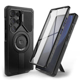 ETUI TECH-PROTECT KEVLAR MAGSAFE+ SAMSUNG GALAXY S25 ULTRA CZARNE