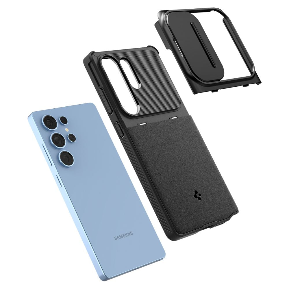 ETUI SPIGEN OPTIK ARMOR SAMSUNG GALAXY S25 ULTRA CZARNE