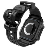 PASEK SPIGEN RUGGED ARMOR ”PRO” APPLE WATCH 10 (42 MM) CZARNY