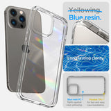 ETUI SPIGEN ULTRA HYBRID IPHONE 14 PRO TRANSPARENTNE