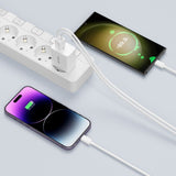 ŁADOWARKA SIECIOWA TECH-PROTECT C35W 2-PORT NETWORK CHARGER PD35W BIAŁA