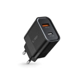 ŁADOWARKA SIECIOWA TECH-PROTECT C30W 2-PORT NETWORK CHARGER PD30W/QC3.0 CZARNA