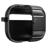 ETUI NA SŁUCHAWKI SPIGEN RUGGED ARMOR APPLE AIRPODS PRO 1 / 2 CZARNE