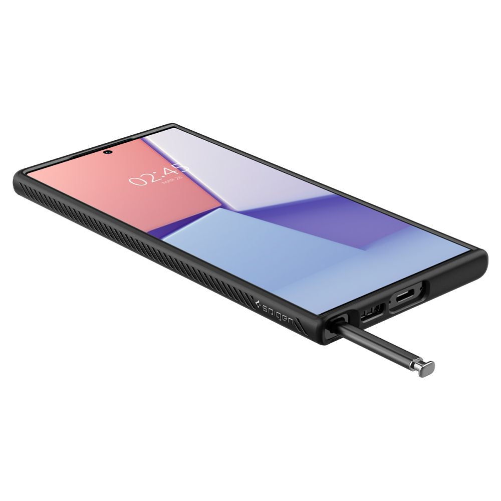 ETUI SPIGEN LIQUID AIR SAMSUNG GALAXY S23 ULTRA CZARNE