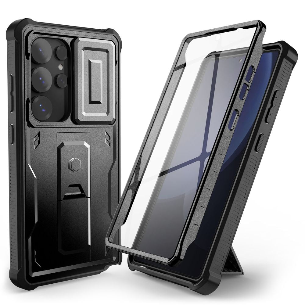 ETUI TECH-PROTECT KEVLAR CAM+ SAMSUNG GALAXY S25 ULTRA CZARNE