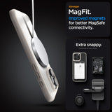 ETUI SPIGEN ULTRA HYBRID MAG MAGSAFE IPHONE 16 PRO FROST NATURAL TITANIUM TYTANOWE