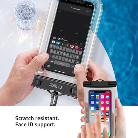ETUI WODOODPORNE TECH-PROTECT UWC7 6.9 CALI CZARNE