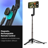 SELFIE STICK TRIPOD SPIGEN S571W MAGSAFE BLUETOOTH CZARNY
