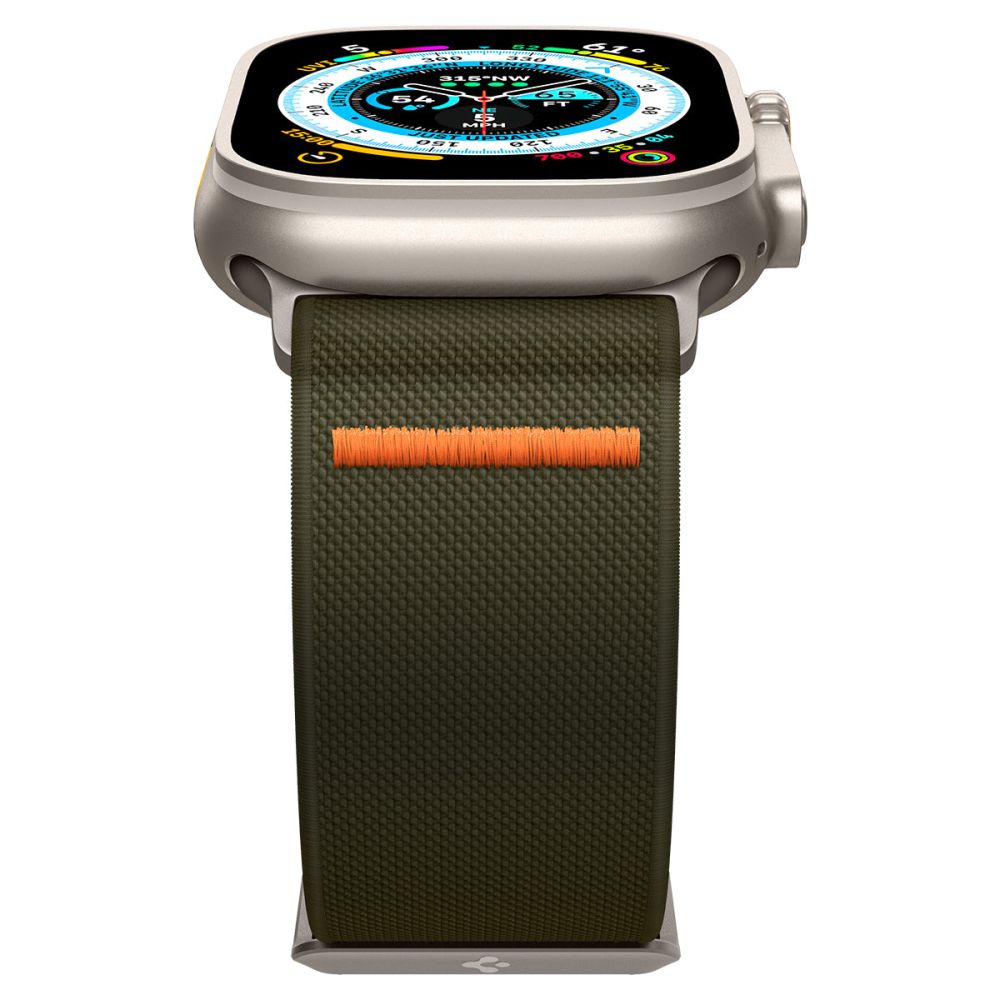 PASEK SPIGEN FIT LITE ULTRA APPLE WATCH 6 / 7 / 8 / 9 / 10 / SE / ULTRA 1 / 2 (44 / 45 / 46 / 49 MM) KHAKI