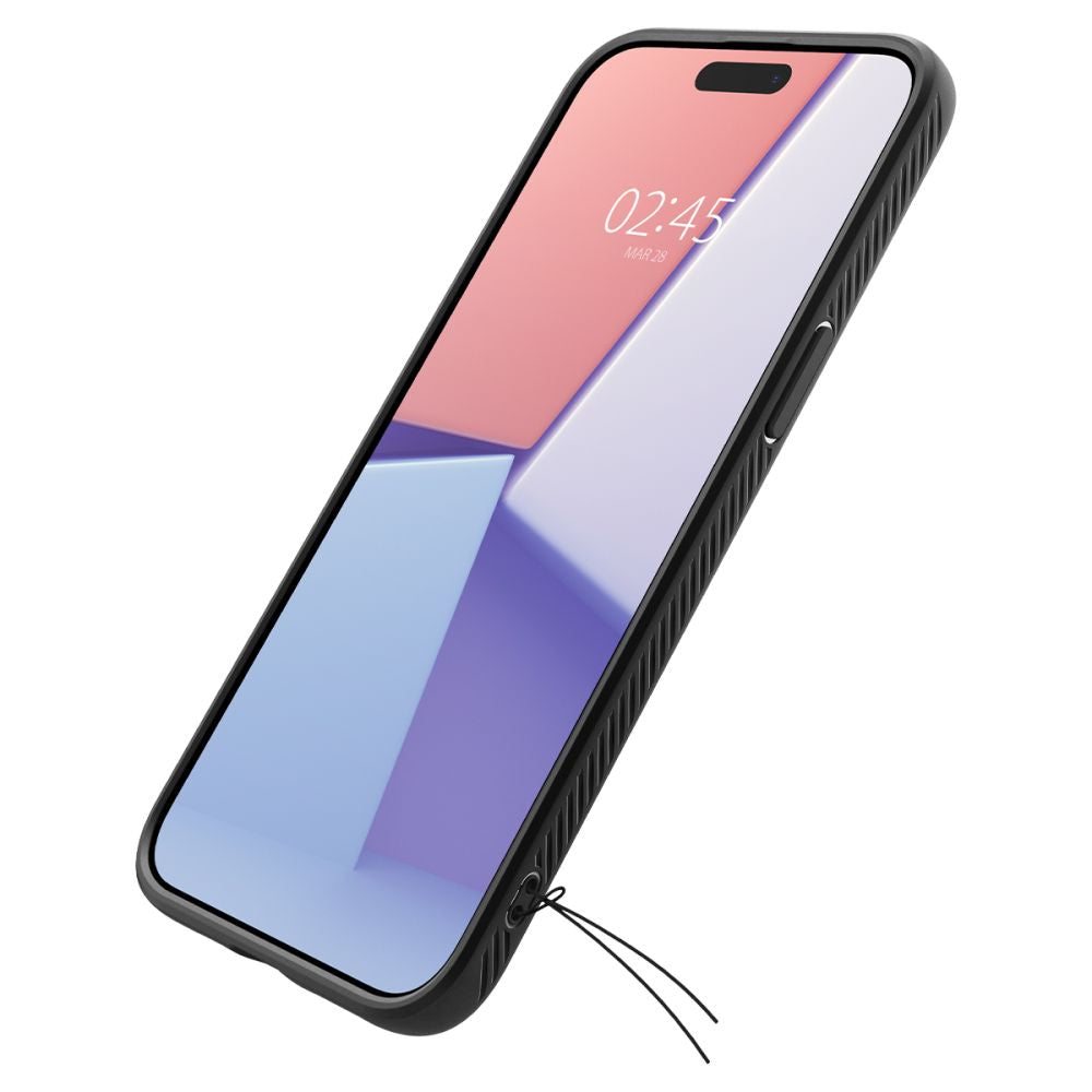 ETUI SPIGEN LIQUID AIR IPHONE 15 PRO MAX MATTE BLACK CZARNE