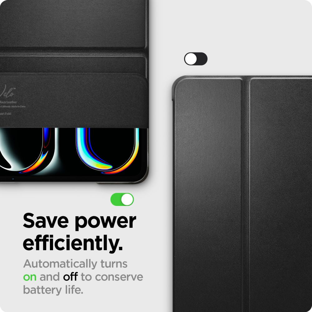 ETUI SPIGEN SMART FOLD IPAD PRO 13” 7 / 2024 CZARNE