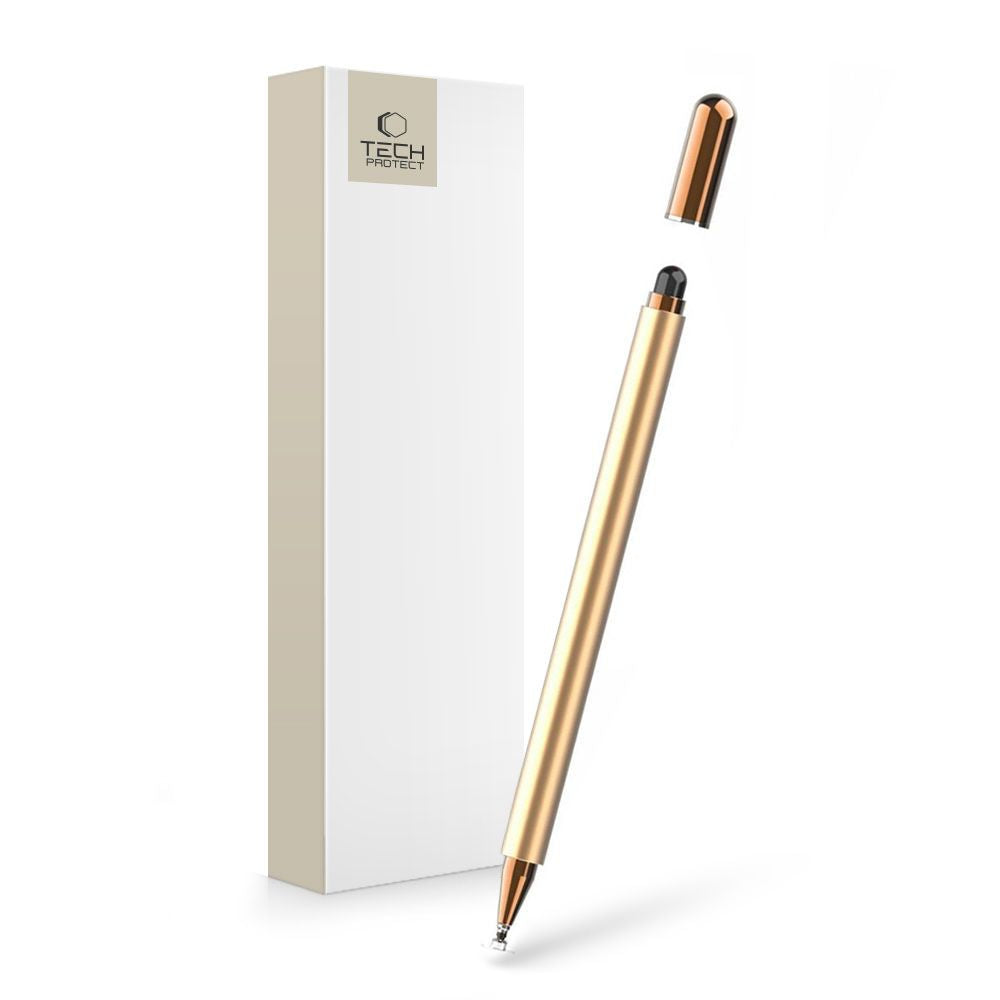 RYSIK TECH-PROTECT CHARM STYLUS PEN CHAMPAGNE/GOLD ZŁOTY