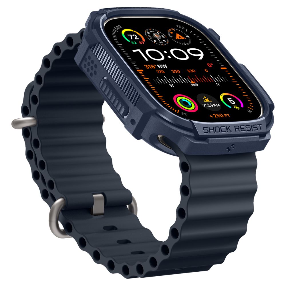 ETUI SPIGEN RUGGED ARMOR APPLE WATCH ULTRA 1 / 2 (49 MM) NIEBIESKI