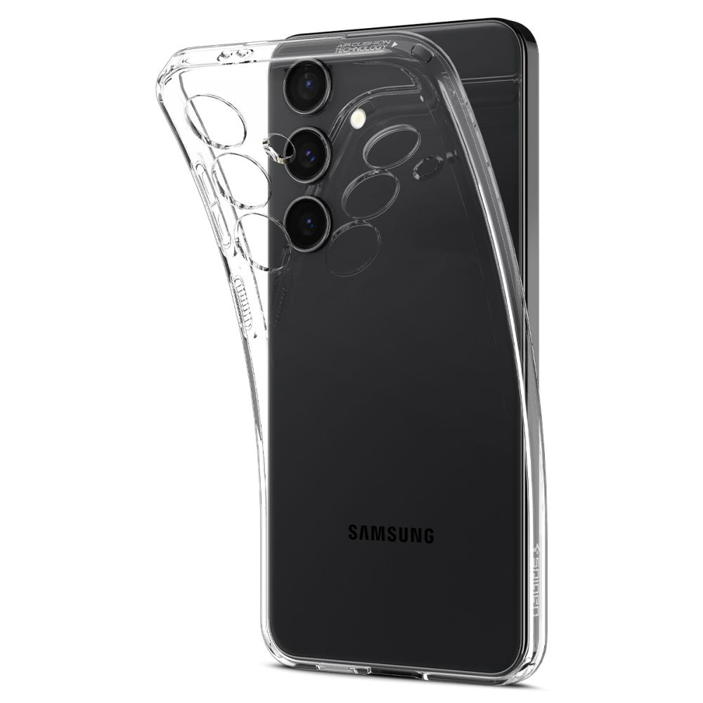 ETUI SPIGEN LIQUID CRYSTAL SAMSUNG GALAXY S24 TRANSPARETNE