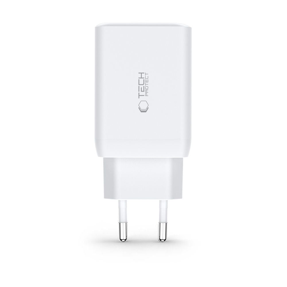ŁADOWARKA SIECIOWA TECH-PROTECT C65W 3-PORT NETWORK CHARGER PD65W/QC3.0 CZARNA