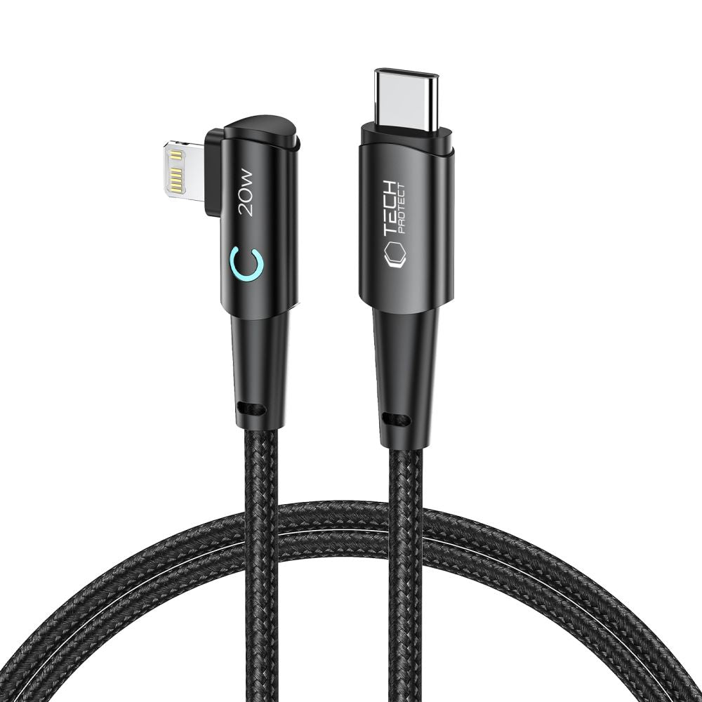 KABEL TECH-PROTECT ULTRABOOST ”L” LIGHTNING CABLE PD20W/3A 100CM SZARY