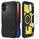 ETUI SPIGEN TOUGH ARMOR MAG MAGSAFE IPHONE 16 PLUS CZARNE