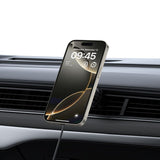 UCHWYT SAMOCHODOWY Z ŁADOWANIEM INDUKCYJNYM TECH-PROTECT MM15W-V5 MAGNETIC MAGSAFE CD & VENT CAR MOUNT WIRELESS CHARGER 15W CZARNY