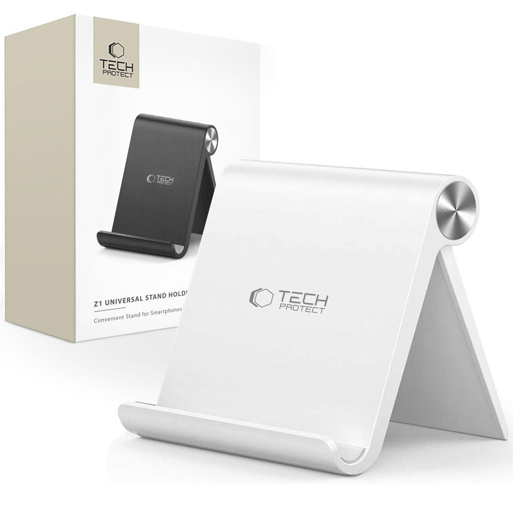 PODSTAWKA UCHWYT POD TELEFON I TABLET TECH-PROTECT Z1  BIAŁY