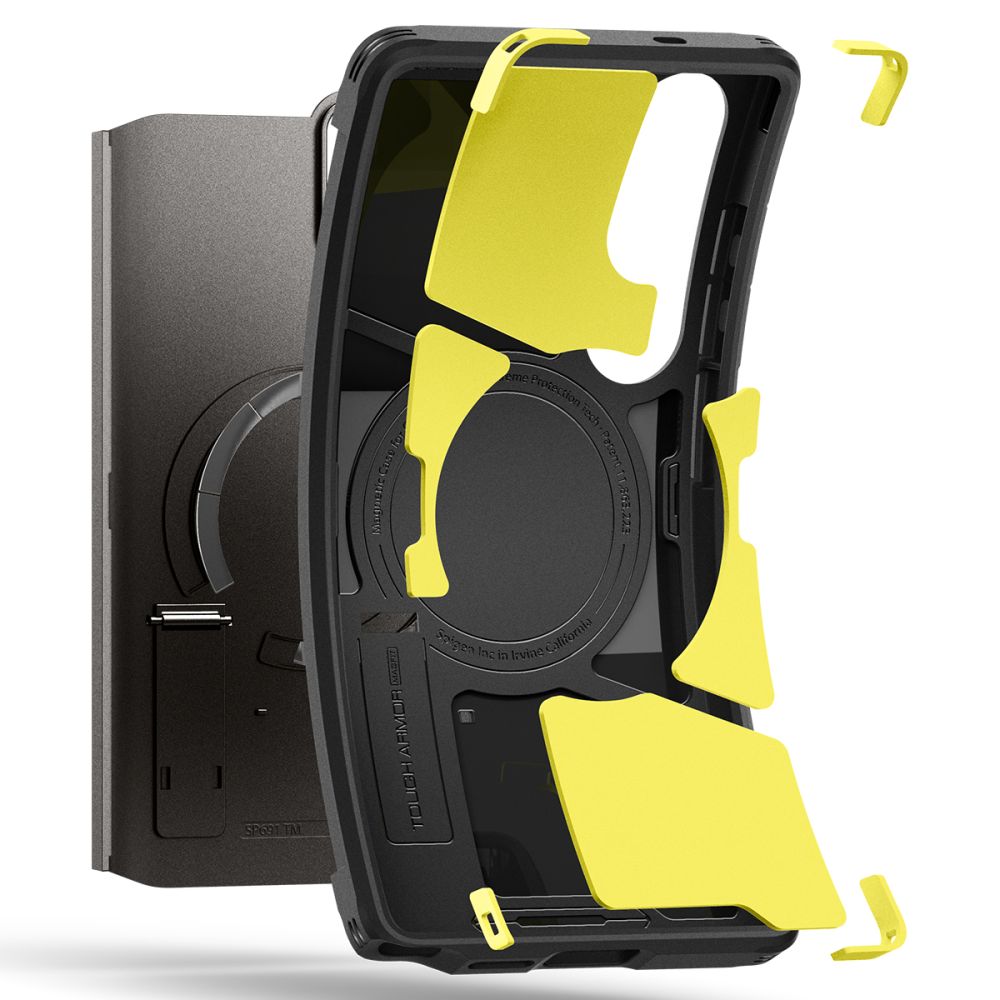 ETUI SPIGEN TOUGH ARMOR MAGSAFE SAMSUNG GALAXY S25 ULTRA SZARE