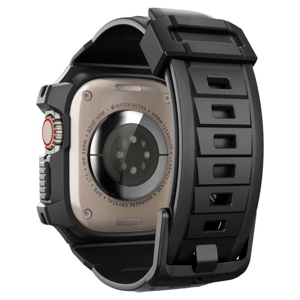 PASEK SPIGEN RUGGED ARMOR ”PRO” APPLE WATCH ULTRA 1 / 2 (49 MM) CZARNY