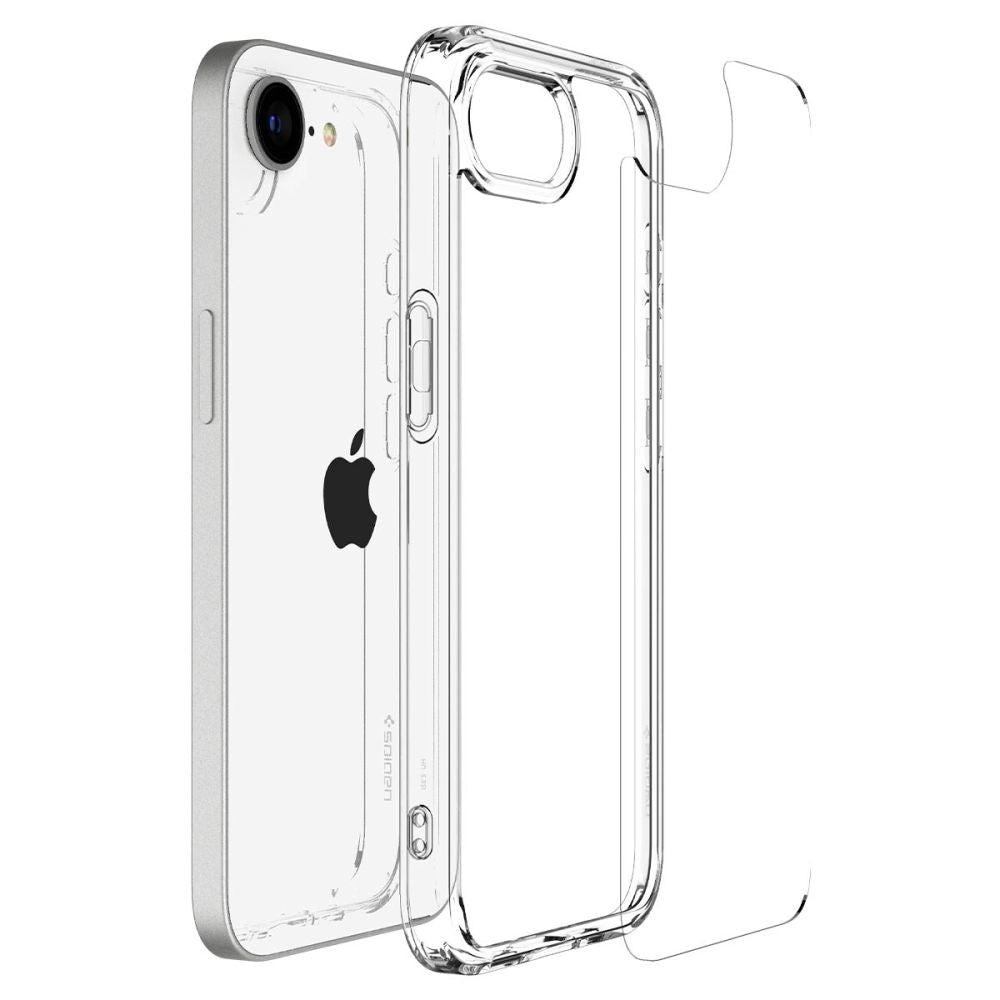 ETUI SPIGEN ULTRA HYBRID IPHONE 16E CRYSTAL CLEAR TRANSPARENTNE