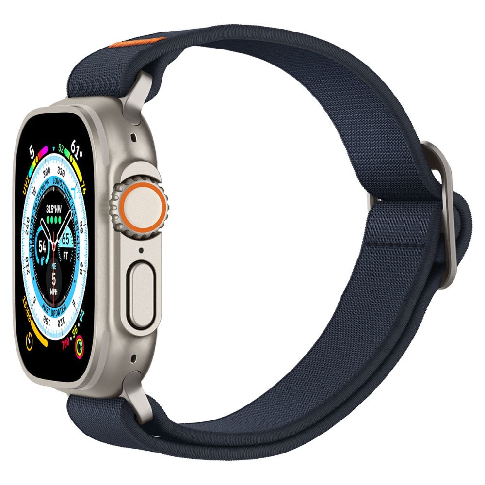 PASEK SPIGEN FIT LITE ULTRA APPLE WATCH 6 / 7 / 8 / 9 / 10 / SE / ULTRA 1 / 2 (44 / 45 / 46 / 49 MM) NAVY NIEBIESKI