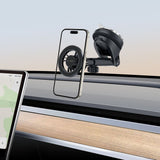 UCHWYT SAMOCHODOWY DO KRATKI, KOKPIT I SZYBĘ TECH-PROTECT N56 MAGNETIC MAGSAFE DASHBOARD & VENT CAR MOUNT CZARNY