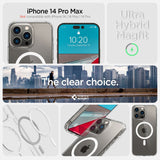 ETUI SPIGEN ULTRA HYBRID MAG MAGSAFE IPHONE 14 PRO MAX WHITE BIAŁE