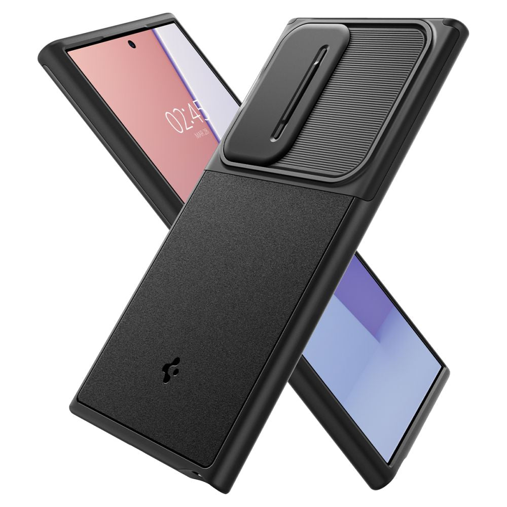 ETUI SPIGEN OPTIK ARMOR SAMSUNG GALAXY S24 ULTRA BLACK CZARNE