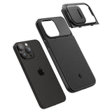 ETUI SPIGEN OPTIK ARMOR MAG MAGSAFE IPHONE 15 PRO BLACK CZARNE