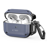 ETUI NA SŁUCHAWKI TECH-PROTECT ROUGH HOOK APPLE AIRPODS PRO 1 / 2 STEEL BLUE