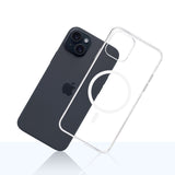 ETUI APPLE IPHONE 15 PLUS - 3MK CLEAR MAGCASE