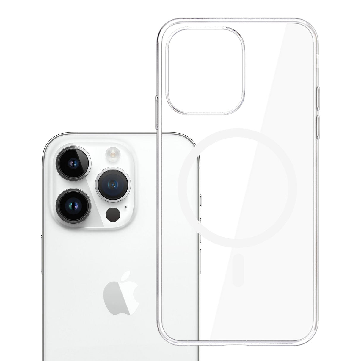 ETUI APPLE IPHONE 14 PRO - 3MK CLEAR MAGCASE