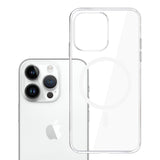 ETUI APPLE IPHONE 14 PRO - 3MK CLEAR MAGCASE