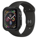 PASEK SPIGEN RUGGED ARMOR APPLE WATCH 4 / 5 / 6 / 7 / 8 / 9 / SE (40 / 41 MM) CZARNY