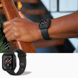 PASEK SPIGEN RUGGED ARMOR APPLE WATCH 4 / 5 / 6 / 7 / 8 / 9 / SE (40 / 41 MM) CZARNY