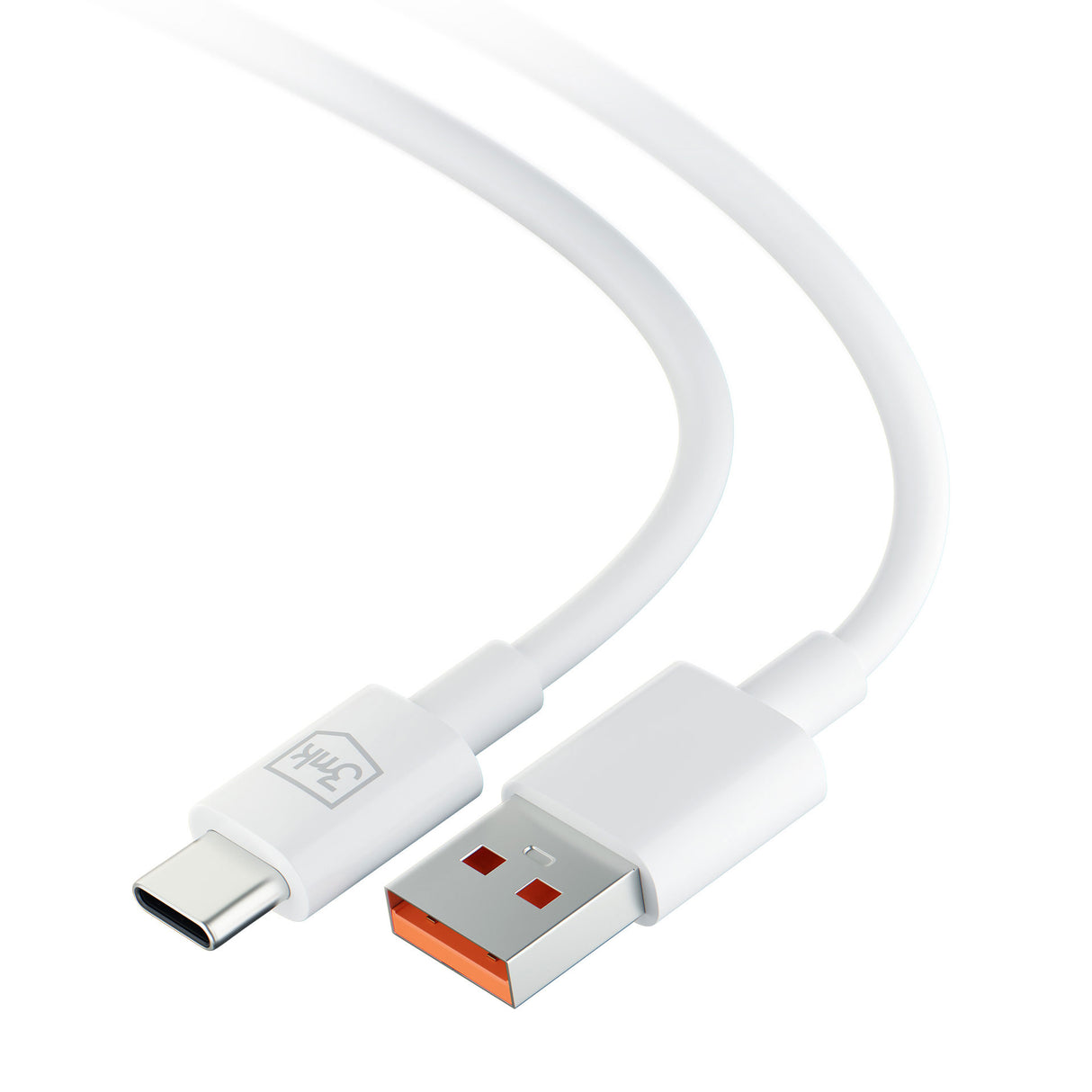 KABEL 3MK HYPER CABLE A TO C 1.2M 5A WHITE BIAŁY