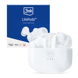 SŁUCHAWKI 3MK LIFEPODS WHITE BIAŁE