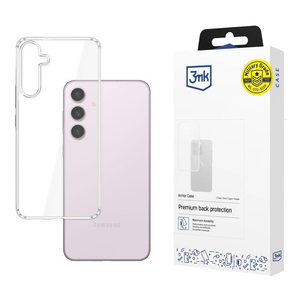 ETUI SAMSUNG GALAXY S24+ - 3MK ARMOR CASE TRANSPARETNE