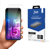 SZKŁO APPLE IPHONE 15 PRO - 3MK FLEXIBLEGLASS