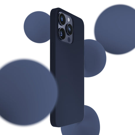 ETUI APPLE IPHONE 16 PRO MAX - 3MK SILICONE CASE DARK NAVY GRANATOWE