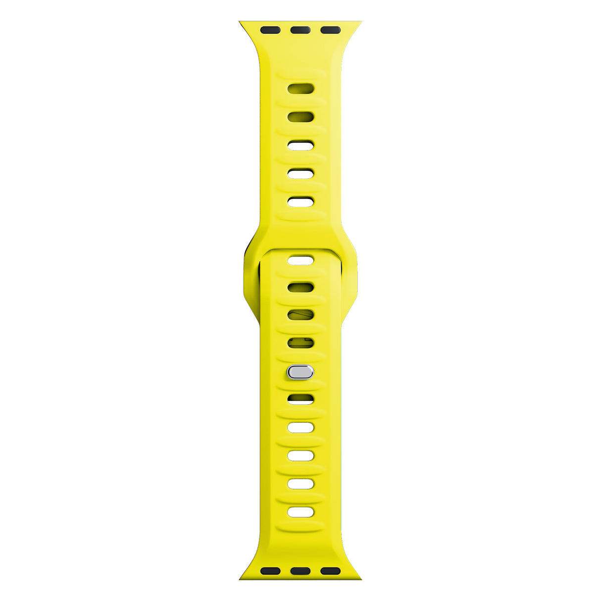 PASEK SILIKONOWY 42/44/45/46/49 MM 3MK SILICONE WATCH STRAP FOR APPLE ŻÓŁTY