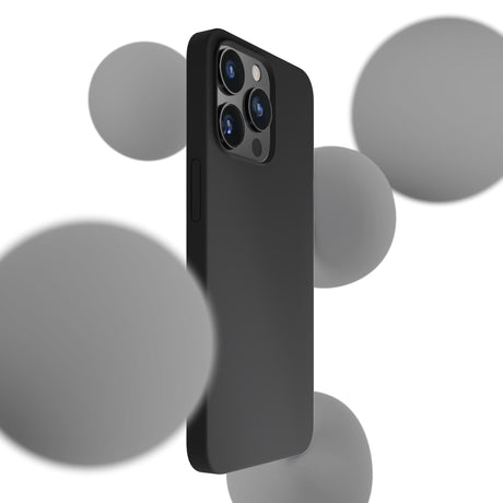 ETUI APPLE IPHONE 16 PRO - 3MK SILICONE CASE CZARNE