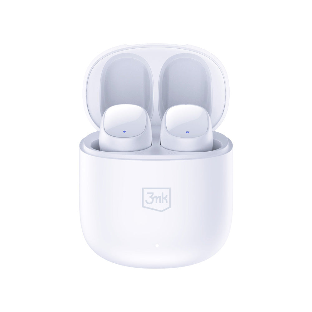 SŁUCHAWKI 3MK FLOWBUDS WHITE BIAŁE