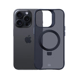 ETUI APPLE IPHONE 14 PRO MAX - 3MK SMOKE CASE MAG&STAND